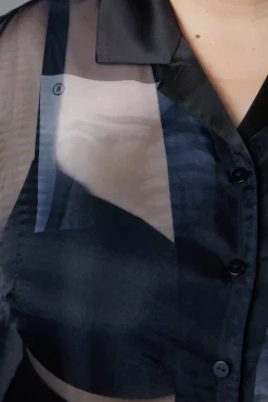 Women Black Friday Curve Tops & Blouses*Curve X-Ray Print Blouse