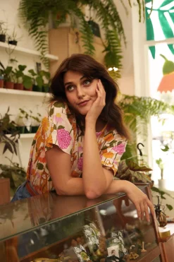 Women Princess Highway Blouses & Tops*Cute Cat Blouse