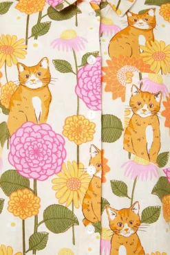 Women Princess Highway Blouses & Tops*Cute Cat Blouse