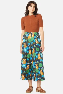 Women Princess Highway Pants & Jumpsuits*Cute Cat Culotte