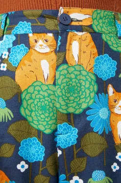 Women Princess Highway Pants & Jumpsuits*Cute Cat Culotte