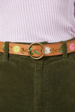 Accessories Princess Highway Belts & Harnesses*Daisy Embroidered Belt