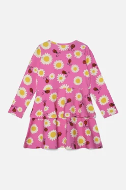 Kids Princess Highway Kids Dresses & Pinafores*Daisy Ladybird Kids Jersey Dress