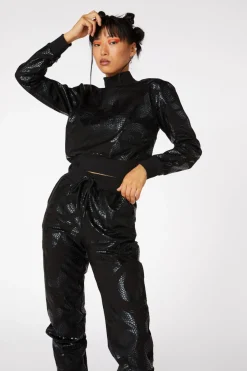 Women Dangerfield Knitwear & Cardis*Dark Snake Print Sweater