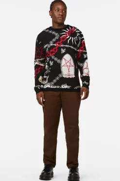 Men Dangerfield Jumpers & Knits*Dark Tarot Knit