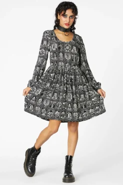 Women Dangerfield Dresses & Pinafores*Dark Tarot Skater Dress