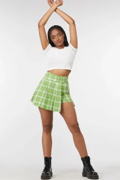 Women Dangerfield Skirts & Skorts*Dazed Tartan Buckle Skort