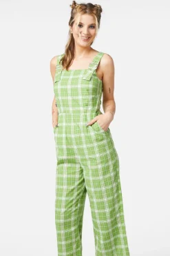 Women Dangerfield Pants & Jumpsuits*Dazed Tartan Jumpsuit
