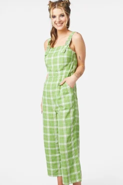 Women Dangerfield Pants & Jumpsuits*Dazed Tartan Jumpsuit
