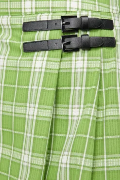 Women Dangerfield Dresses & Pinafores*Dazed Tartan Pleat Pinny