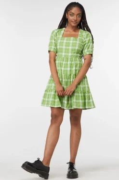 Women Dangerfield Dresses & Pinafores*Dazed Tartan Ruffle Dress