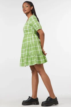 Women Dangerfield Dresses & Pinafores*Dazed Tartan Ruffle Dress