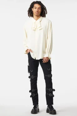 Men Dangerfield Shirts & Tees*Dear Boy Cravat Long Sleeve Shirt