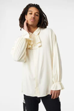 Men Dangerfield Shirts & Tees*Dear Boy Cravat Long Sleeve Shirt