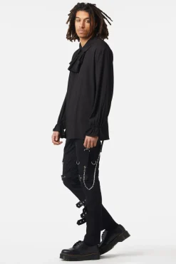 Men Dangerfield Shirts & Tees*Dear Boy Cravat Long Sleeve Shirt