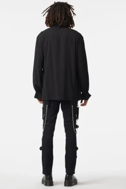 Men Dangerfield Shirts & Tees*Dear Boy Cravat Long Sleeve Shirt