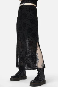 Women Dangerfield Skirts & Skorts*Decaying Days Flocked Mesh Skirt