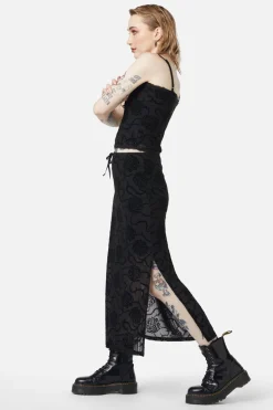 Women Dangerfield Skirts & Skorts*Decaying Days Flocked Mesh Skirt