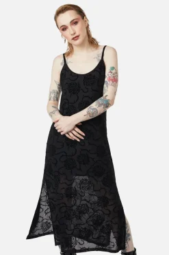 Women Dangerfield Dresses & Pinafores*Decaying Days Flocked Mesh Dress