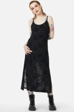 Women Dangerfield Dresses & Pinafores*Decaying Days Flocked Mesh Dress