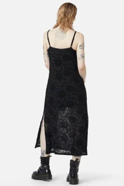 Women Dangerfield Dresses & Pinafores*Decaying Days Flocked Mesh Dress