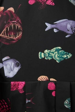 Women Dangerfield Dresses & Pinafores*Deep Sea Pleated Dress