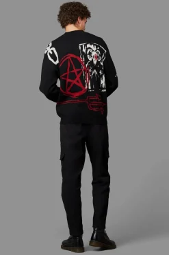 Men Black Friday Jumpers & Knits*Demonic Knit