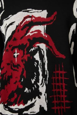 Men Black Friday Jumpers & Knits*Demonic Knit