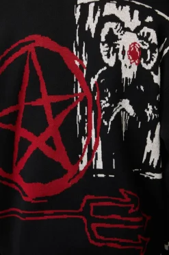 Men Black Friday Jumpers & Knits*Demonic Knit