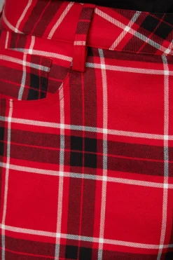 Men Black Friday Pants & Shorts*Demonic Unisex Tartan Pant