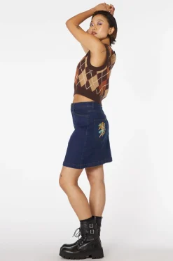 Women Dangerfield Skirts & Skorts*Denim Cherub Mini Skirt