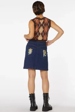 Women Dangerfield Skirts & Skorts*Denim Cherub Mini Skirt