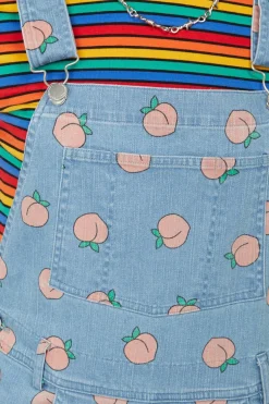 Women Dangerfield Dresses & Pinafores*Denim Peach Long Overall