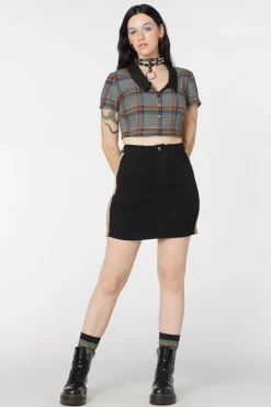 Women Dangerfield Skirts & Skorts*Denim Rainbow Mini Skirt