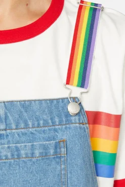 Men Dangerfield Pants & Shorts*Denim Rainbow Unisex Overall