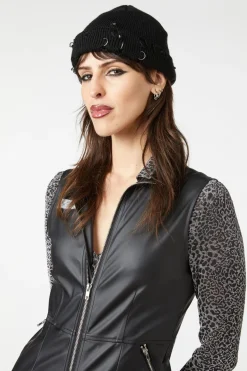 Accessories Dangerfield Hats*Destroyed U0026 Pierced Beanie