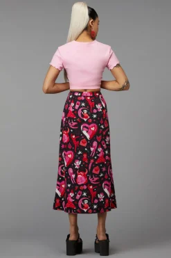 Women Black Friday Skirts & Skorts*Devil Dance Party Skirt