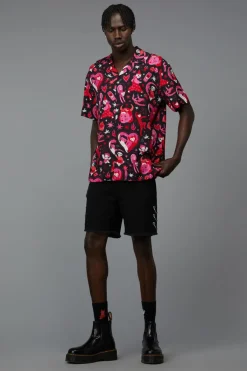 Men Black Friday Shirts & Tees*Devil Dance Party Ss Shirt