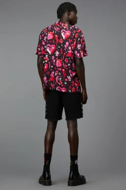 Men Black Friday Shirts & Tees*Devil Dance Party Ss Shirt