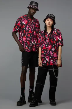 Men Black Friday Shirts & Tees*Devil Dance Party Ss Shirt