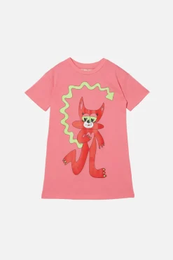 Kids Dangerkids Dresses & Pinafores*Devilish Girl Kids Tshirt Dress