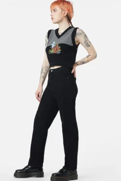 Women Dangerfield Knitwear & Cardis*Dinosaur Contrast Knit Vest