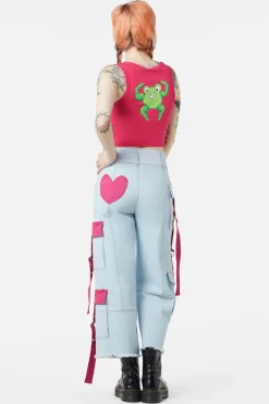 Women Dangerfield Pants & Jumpsuits*Distressed Kewties Cargo