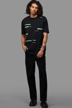 Men Black Friday Shirts & Tees*Distressy Tee