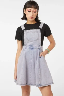 Women Dangerfield Dresses & Pinafores*Dixie Denim Bib N Brace Pinny