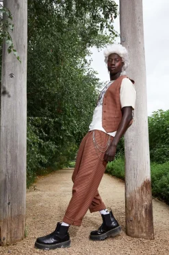 Men Dangerfield Pants & Shorts*Dodo Houndstooth Pant