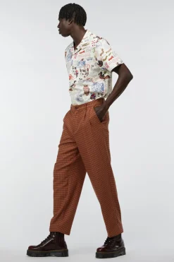Men Dangerfield Pants & Shorts*Dodo Houndstooth Pant