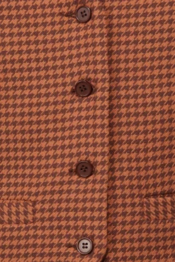 Women Dangerfield Jackets & Coats*Dodo Houndstooth Vest