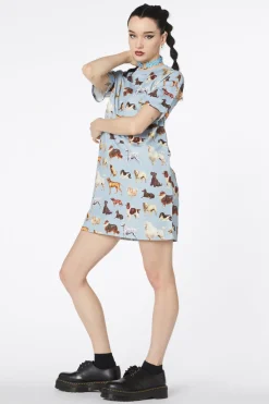 Women Dangerfield Dresses & Pinafores*Doggo Boxy T Shirt Dress