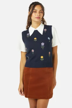 Women Princess Highway Blouses & Tops*Dora Emb Vest